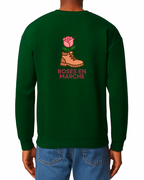 Sweat-shirt unisexe - Roses en Marche