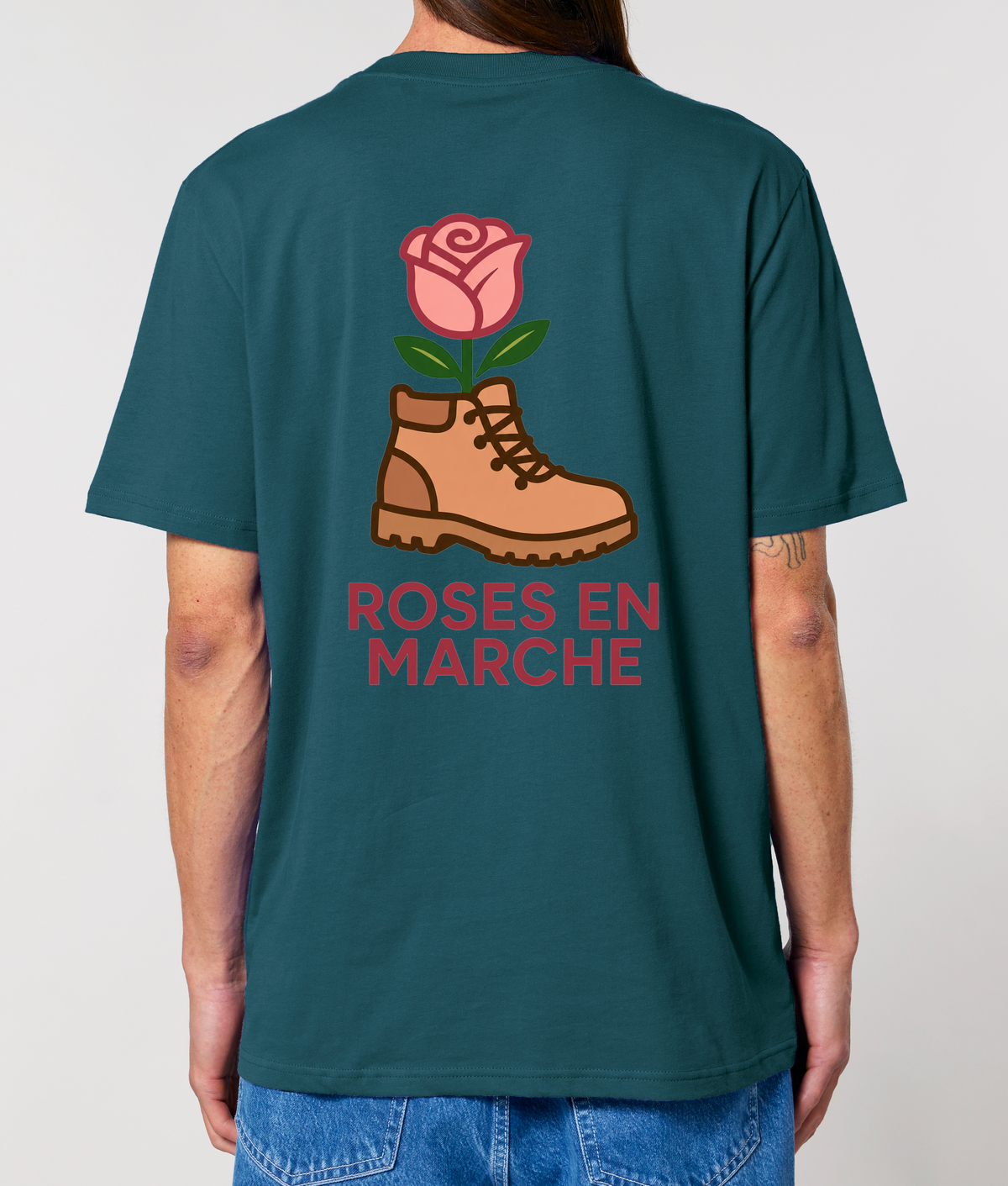 T-shirt unisexe - Roses en Marche