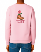 Sweat-shirt unisexe - Roses en Marche