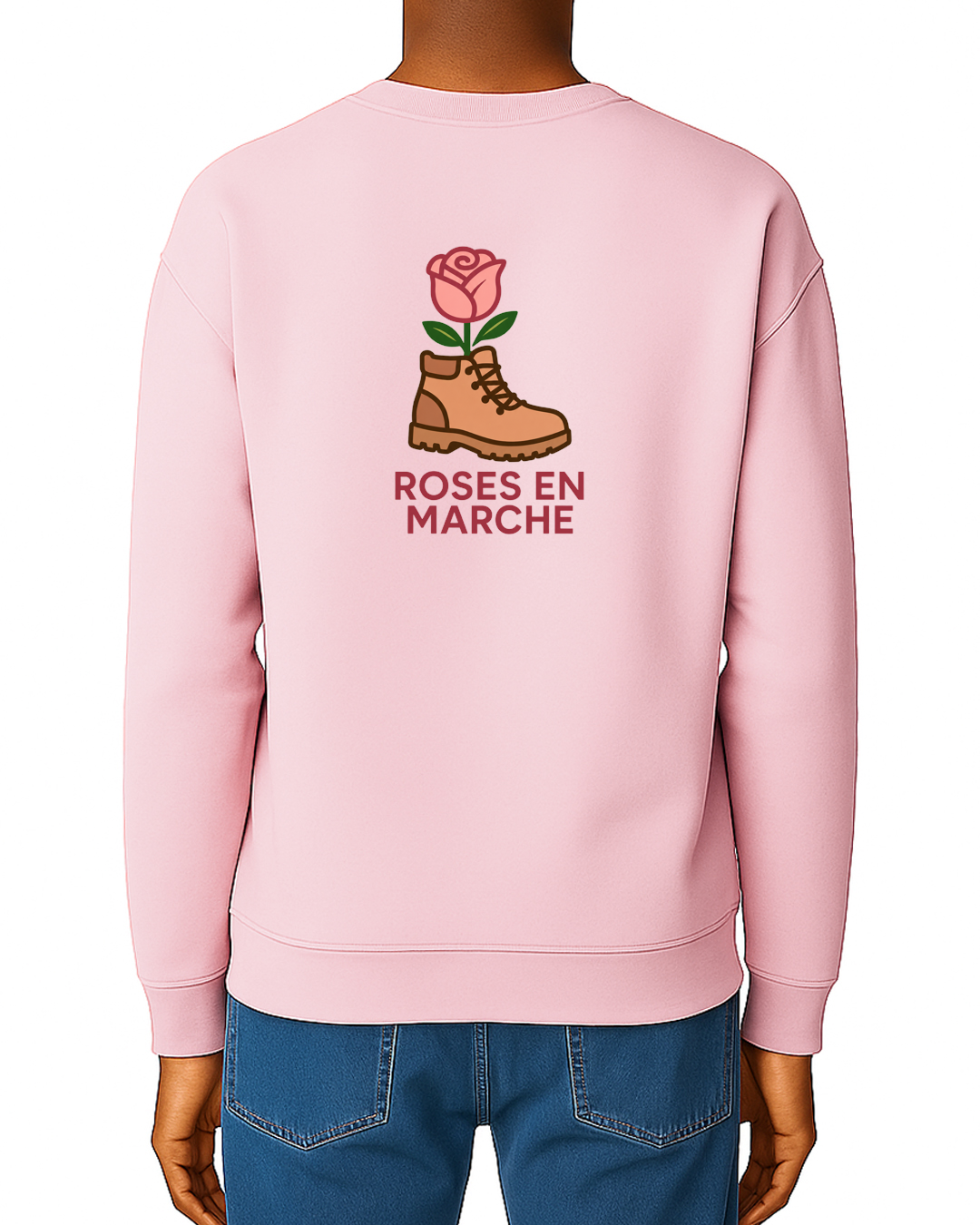 Sweat-shirt unisexe - Roses en Marche