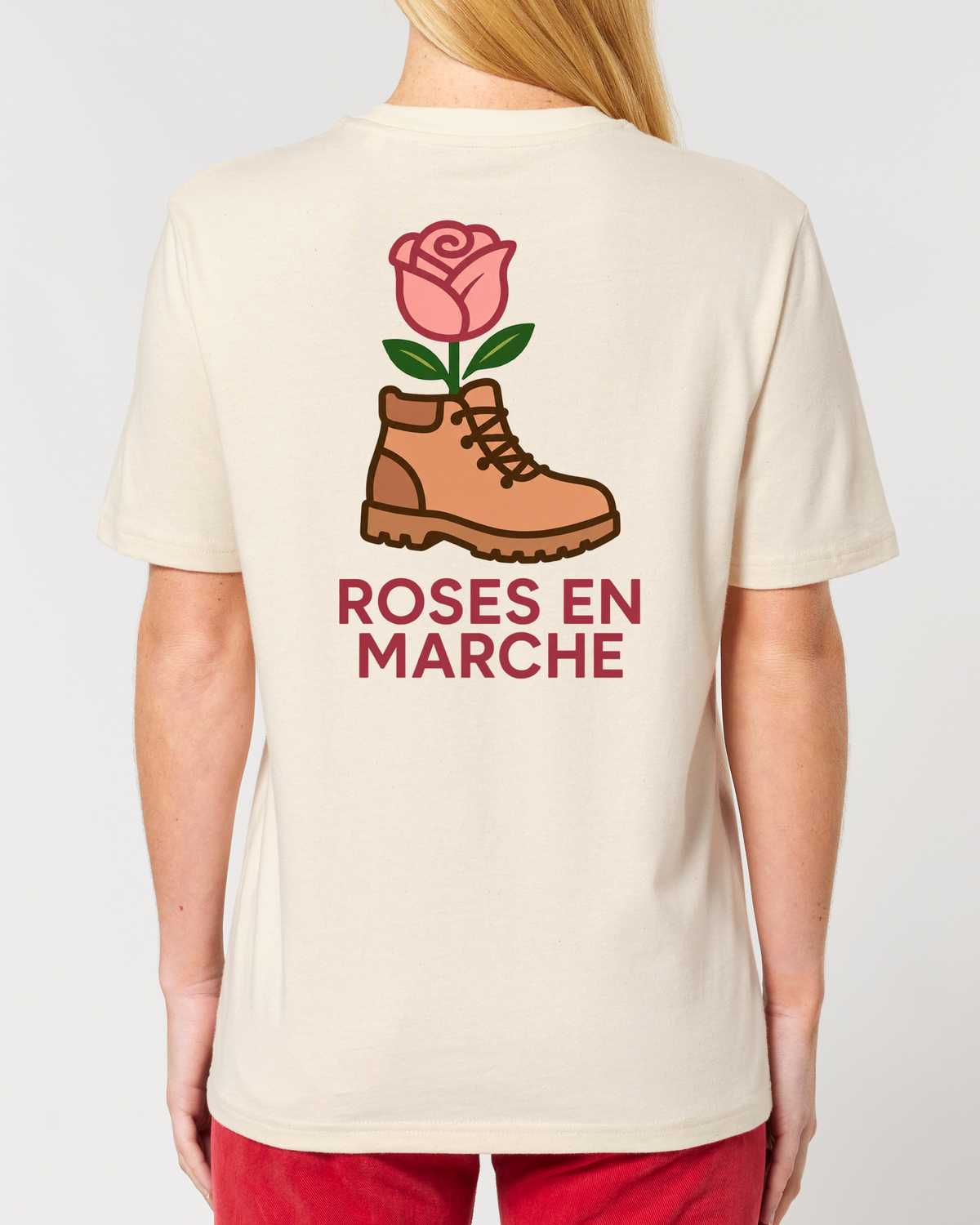 T-shirt unisexe - Roses en Marche