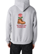 Sweat à capuche unisexe - Roses en Marche