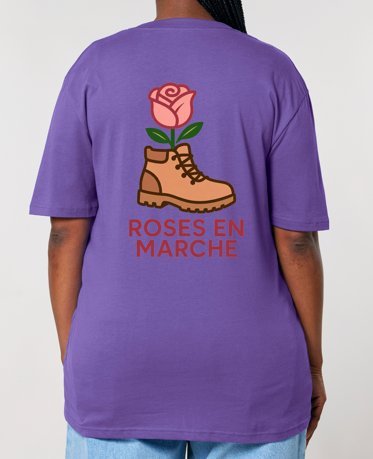 T-shirt unisexe - Roses en Marche