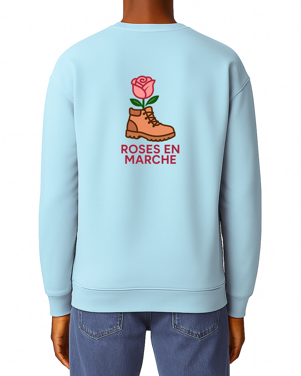 Sweat-shirt unisexe - Roses en Marche