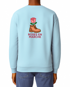 Sweat-shirt unisexe - Roses en Marche