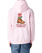 Sweat à capuche unisexe - Roses en Marche