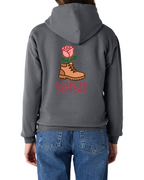 Sweat à capuche unisexe - Roses en Marche