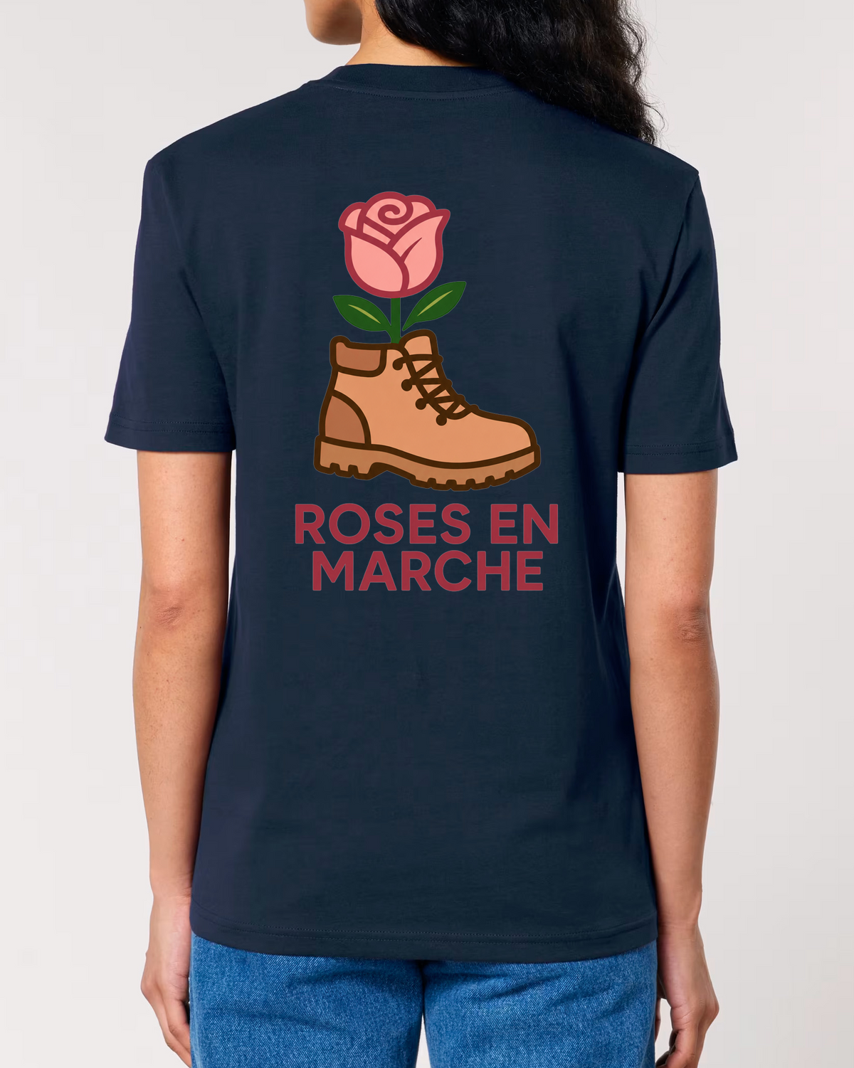T-shirt unisexe - Roses en Marche