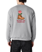 Sweat-shirt unisexe - Roses en Marche