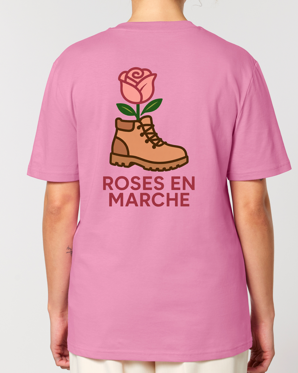 T-shirt unisexe - Roses en Marche