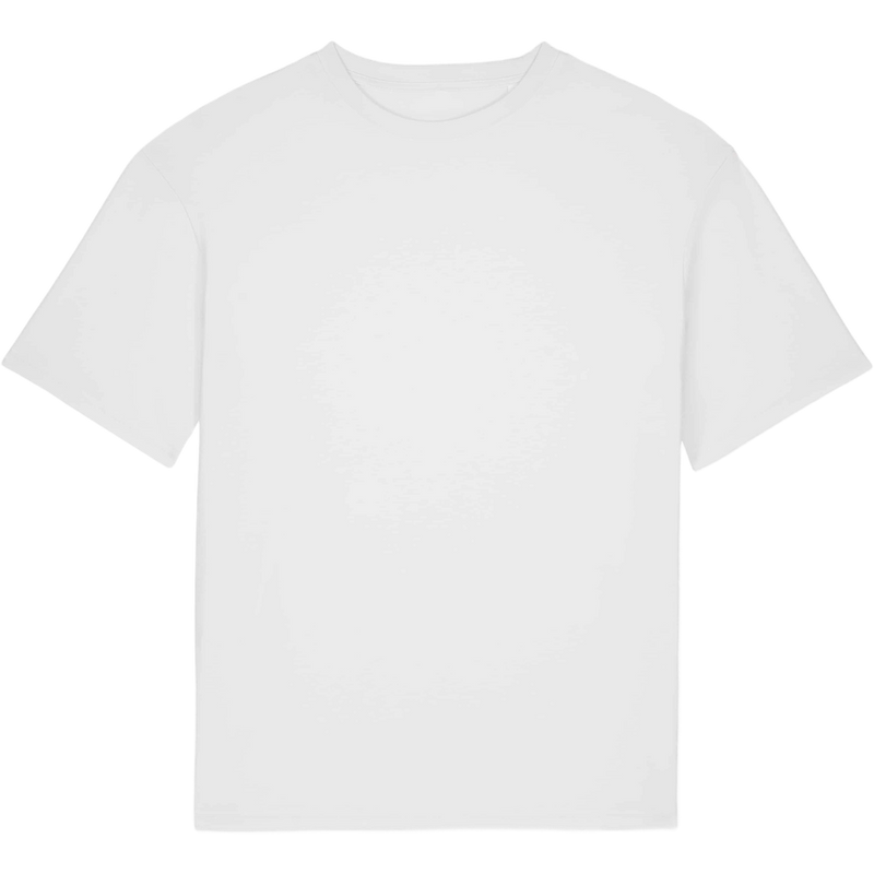 T-shirt unisexe Blaker à plat, coloris White
