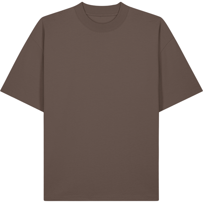 T-shirt unisexe Blaster 2.0 à plat, coloris Mocha