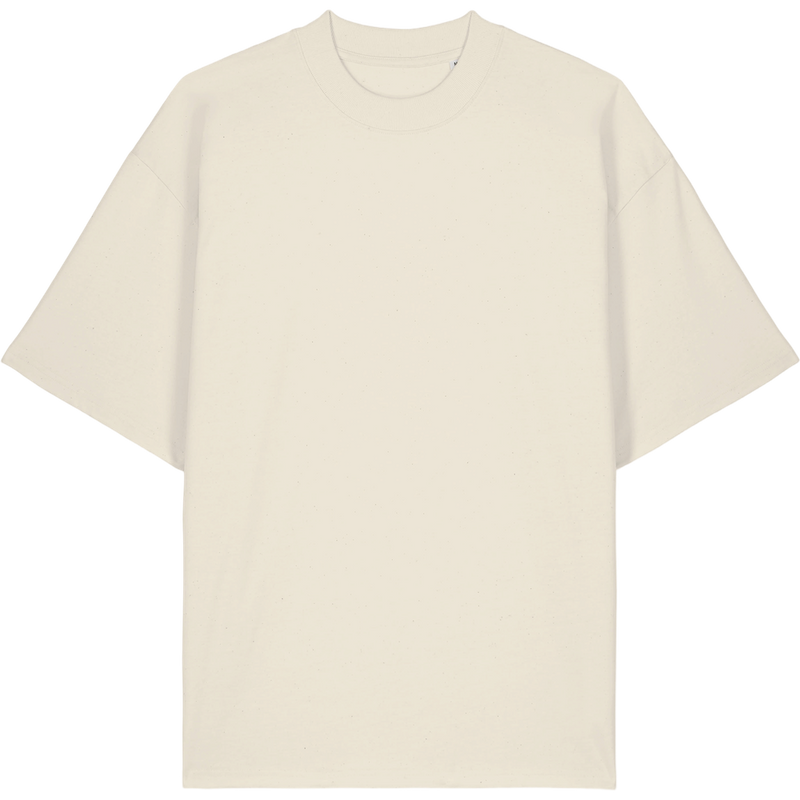T-shirt unisexe Blaster 2.0 à plat, coloris Natural Raw