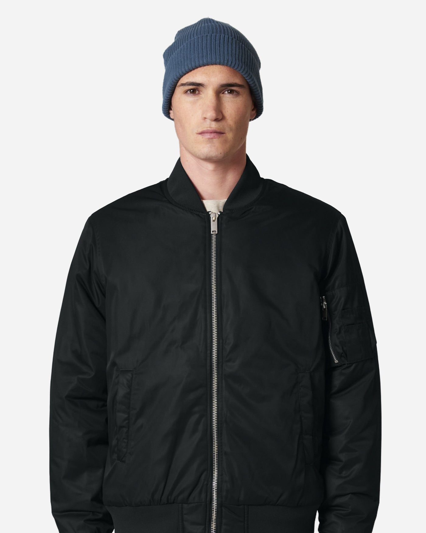 Veste bomber unisexe Bomber 2.0 porté, coloris Black