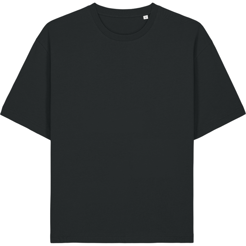 T-shirt unisexe Breezer à plat, coloris Black