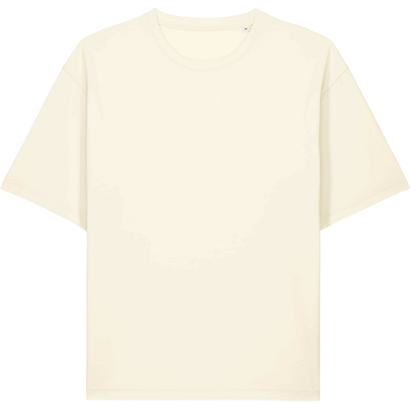 T-shirt unisexe Breezer à plat, coloris Cream