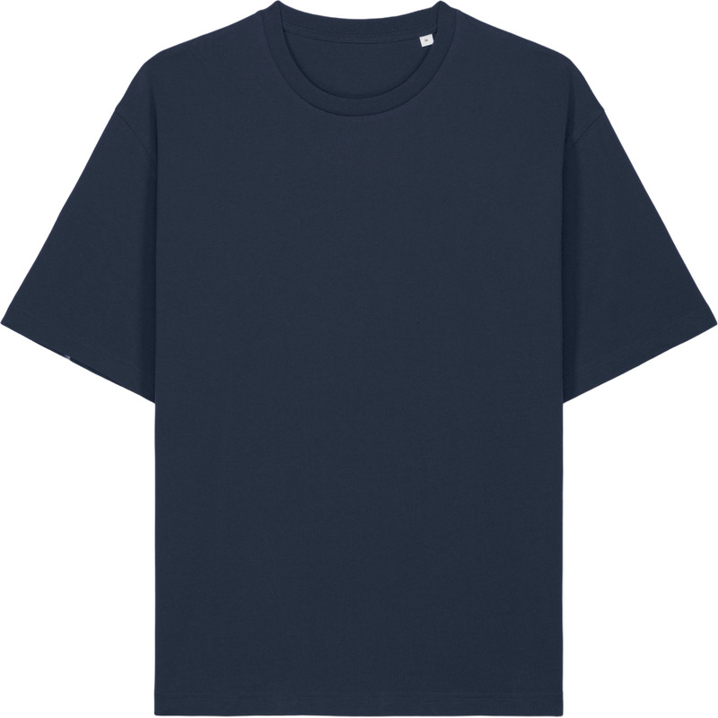 T-shirt unisexe Breezer à plat, coloris French Navy