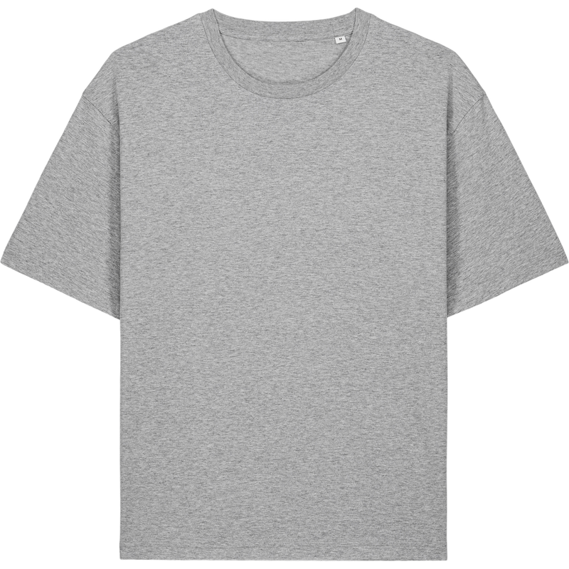 T-shirt unisexe Breezer à plat, coloris Heather Grey