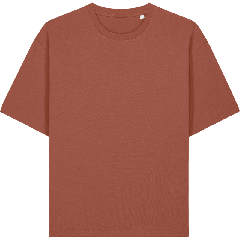 T-shirt unisexe Breezer à plat, coloris Heritage Brown
