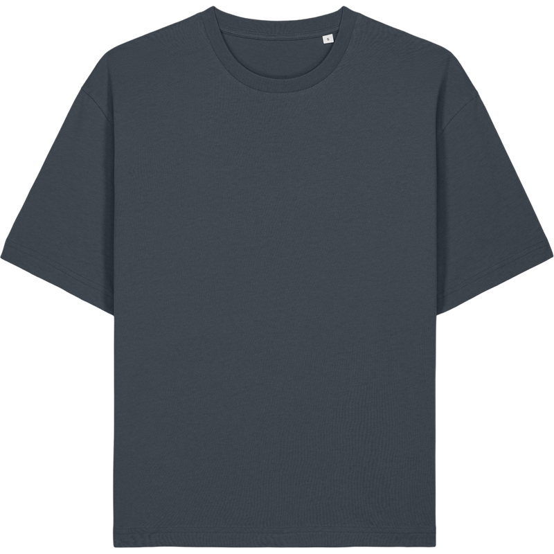 T-shirt unisexe Breezer à plat, coloris India Ink Grey