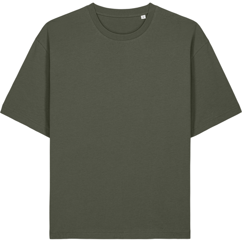 T-shirt unisexe Breezer à plat, coloris Khaki
