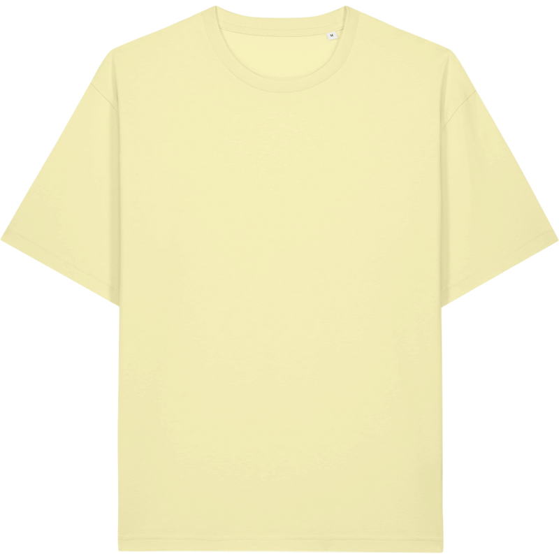 T-shirt unisexe Breezer à plat, coloris Lemon Sorbet