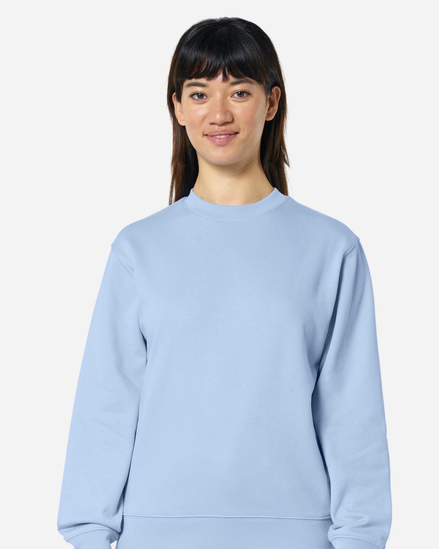 Sweat unisexe Changer 2.0 Couleurs porté, coloris Blue Soul