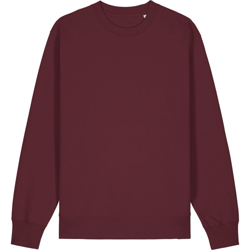 Sweat unisexe Changer 2.0 à plat, coloris Burgundy