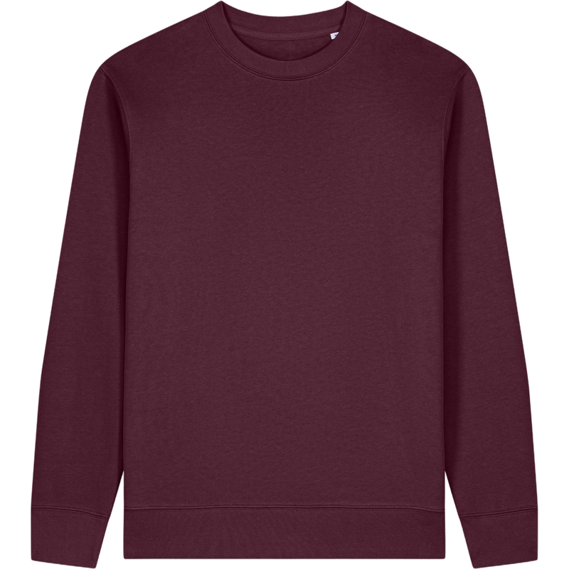 Sweat unisexe Changer 2.0 à plat, coloris Deep Plum