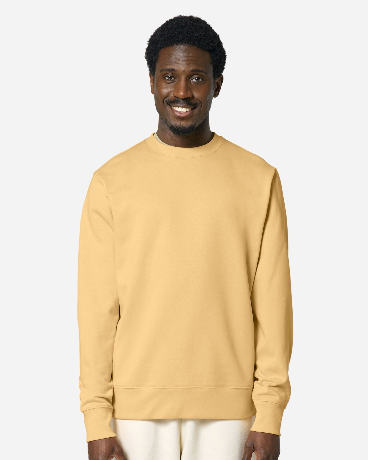 Sweat unisexe Changer 2.0 Couleurs porté, coloris Nispero