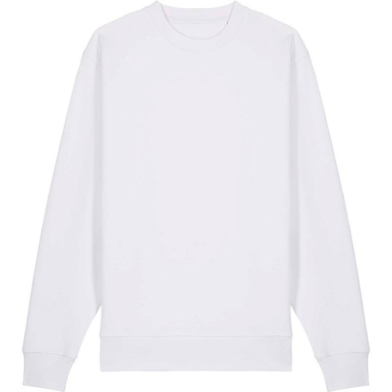 Sweat unisexe Changer 2.0 à plat, coloris White