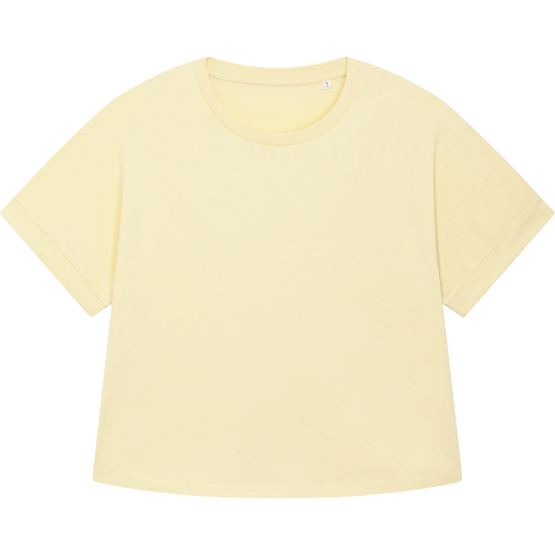 T-shirt femme Stella Collider à plat, coloris Butter