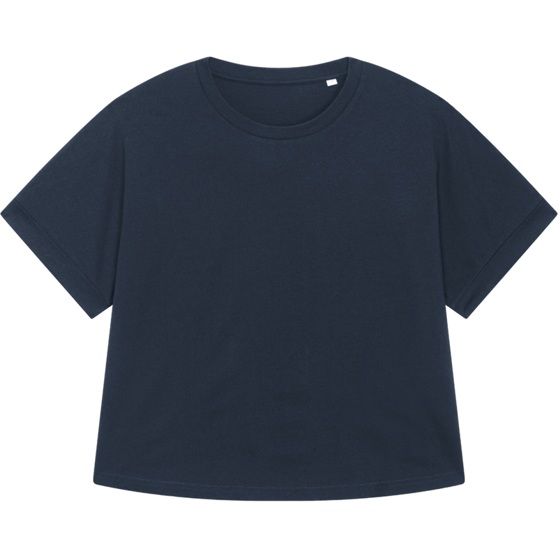 T-shirt femme Stella Collider à plat, coloris French Navy