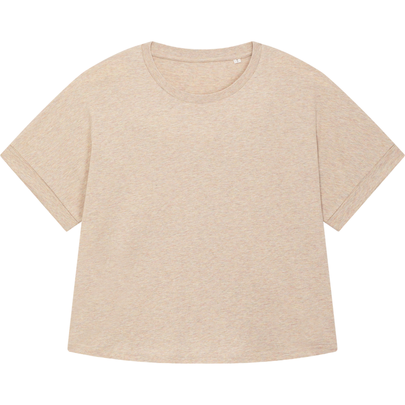T-shirt femme Stella Collider à plat, coloris Heather Rainbow