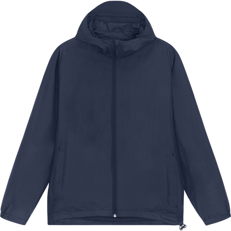 Veste coupe-vent unisexe Commuter à plat, coloris French Navy