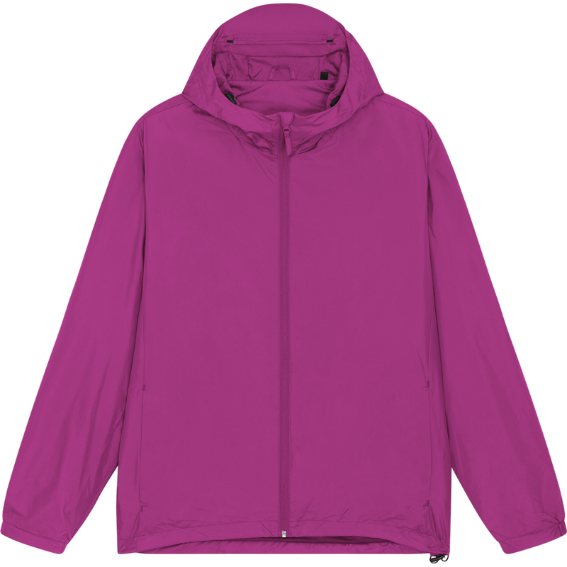 Veste coupe-vent unisexe Commuter à plat, coloris Orchid Flower