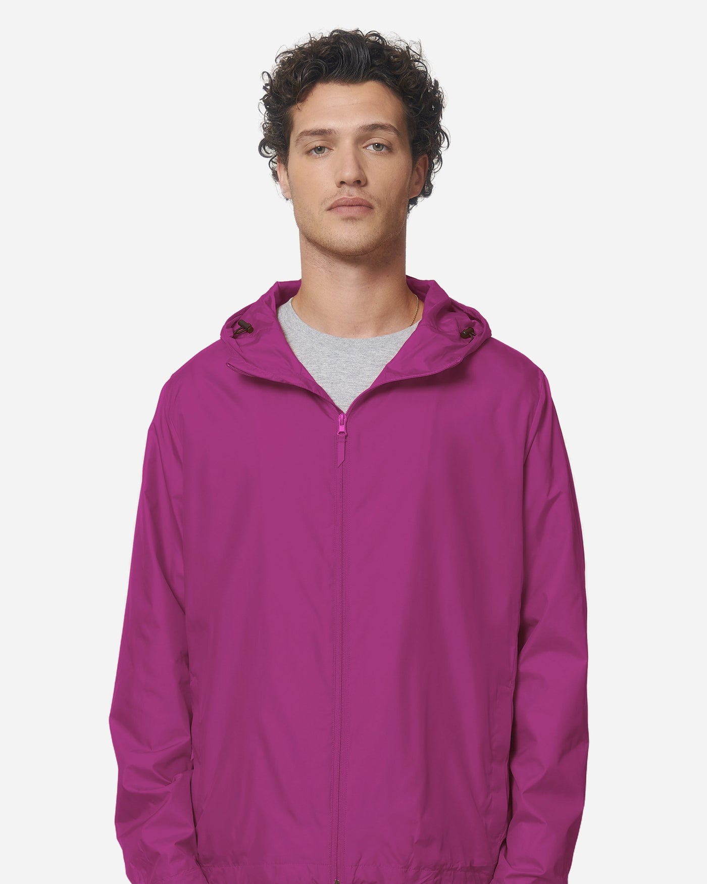 Veste coupe-vent unisexe Commuter porté, coloris Orchid Flower