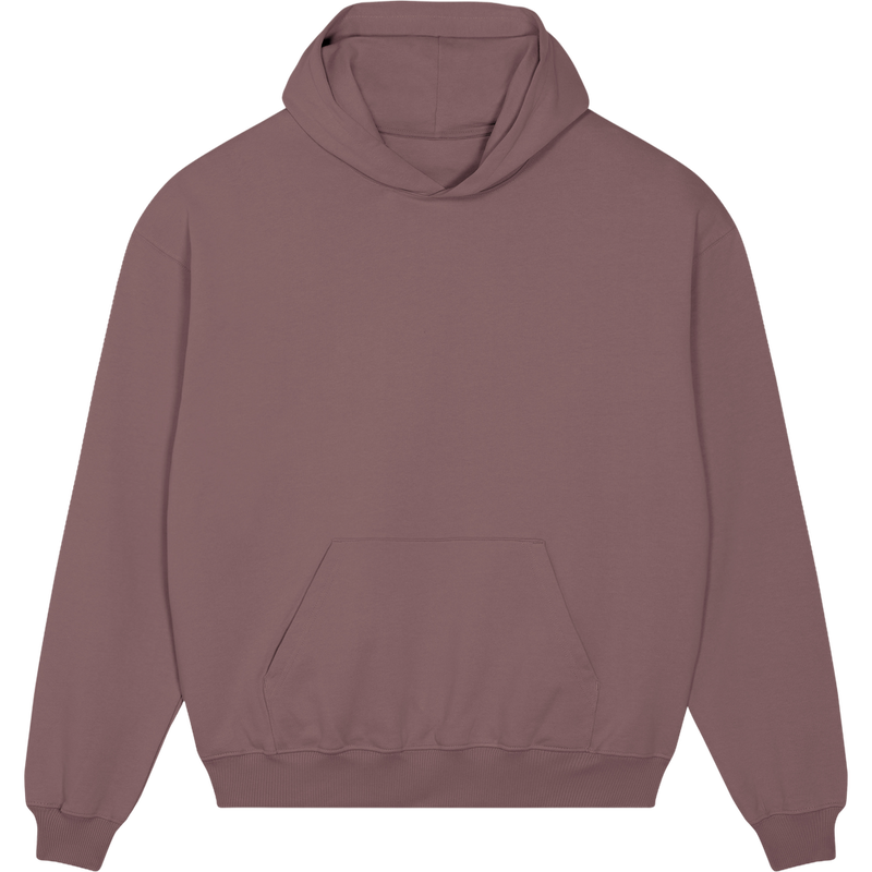 Sweat à capuche unisexe Cooper Dry à plat, coloris Kaffa Coffee