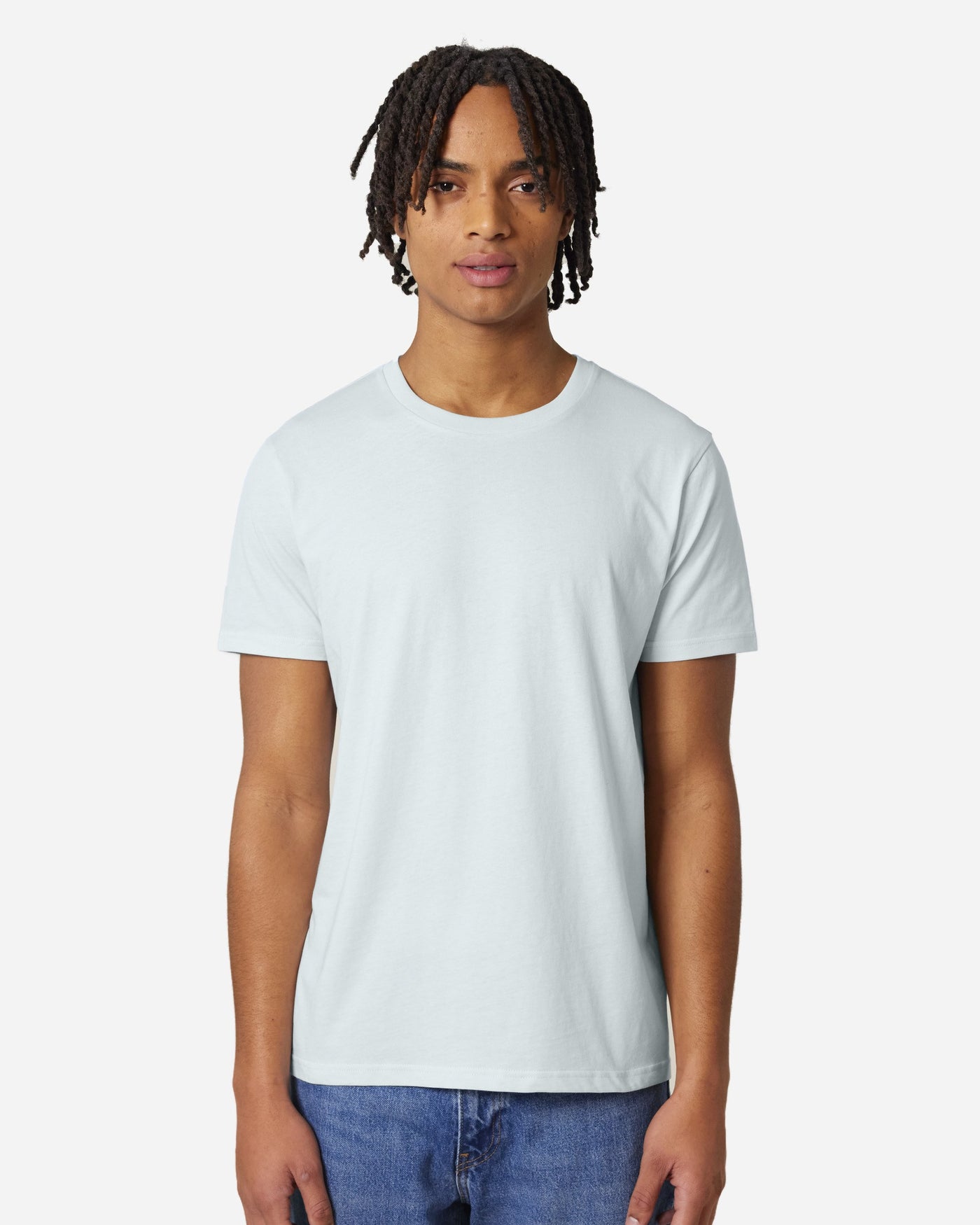 T-shirt unisexe Crafter Couleurs porté, coloris Blue Ice