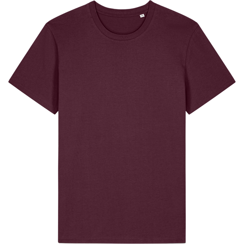 T-shirt unisexe Crafter à plat, coloris Deep Plum