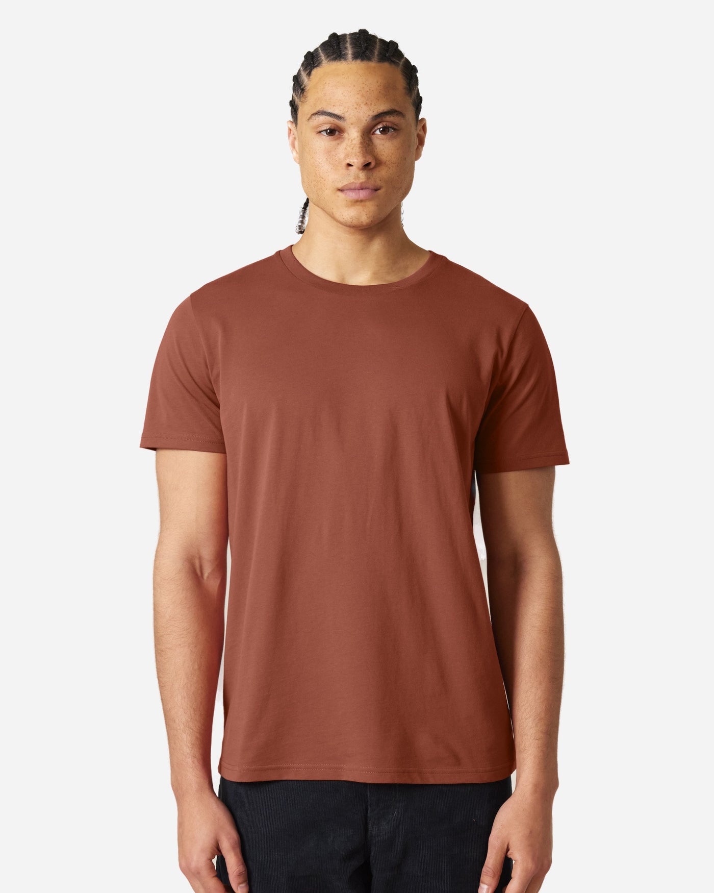 T-shirt unisexe Crafter Couleurs porté, coloris Heritage Brown