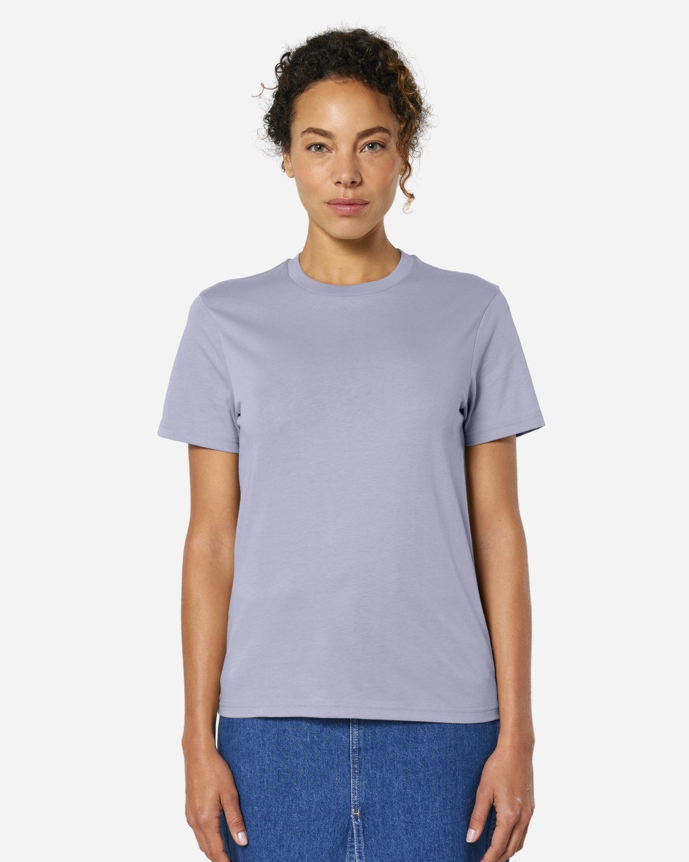 T-shirt unisexe Crafter Couleurs porté, coloris Lavender