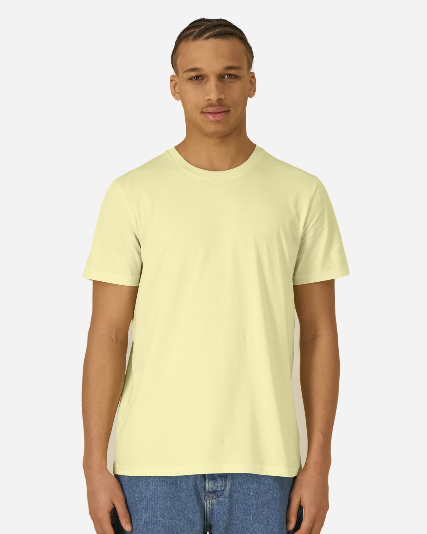 T-shirt unisexe Crafter Couleurs porté, coloris Lemon Sorbet
