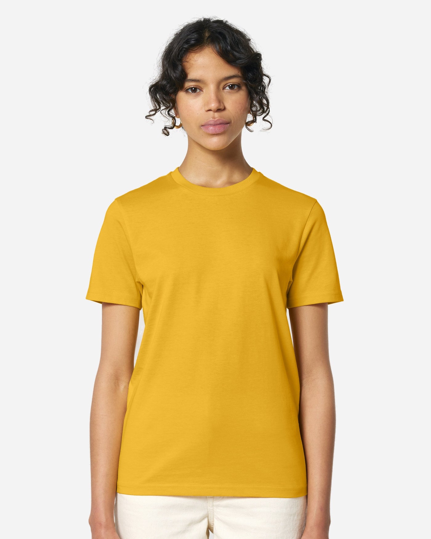T-shirt unisexe Crafter Couleurs porté, coloris Spectra Yellow