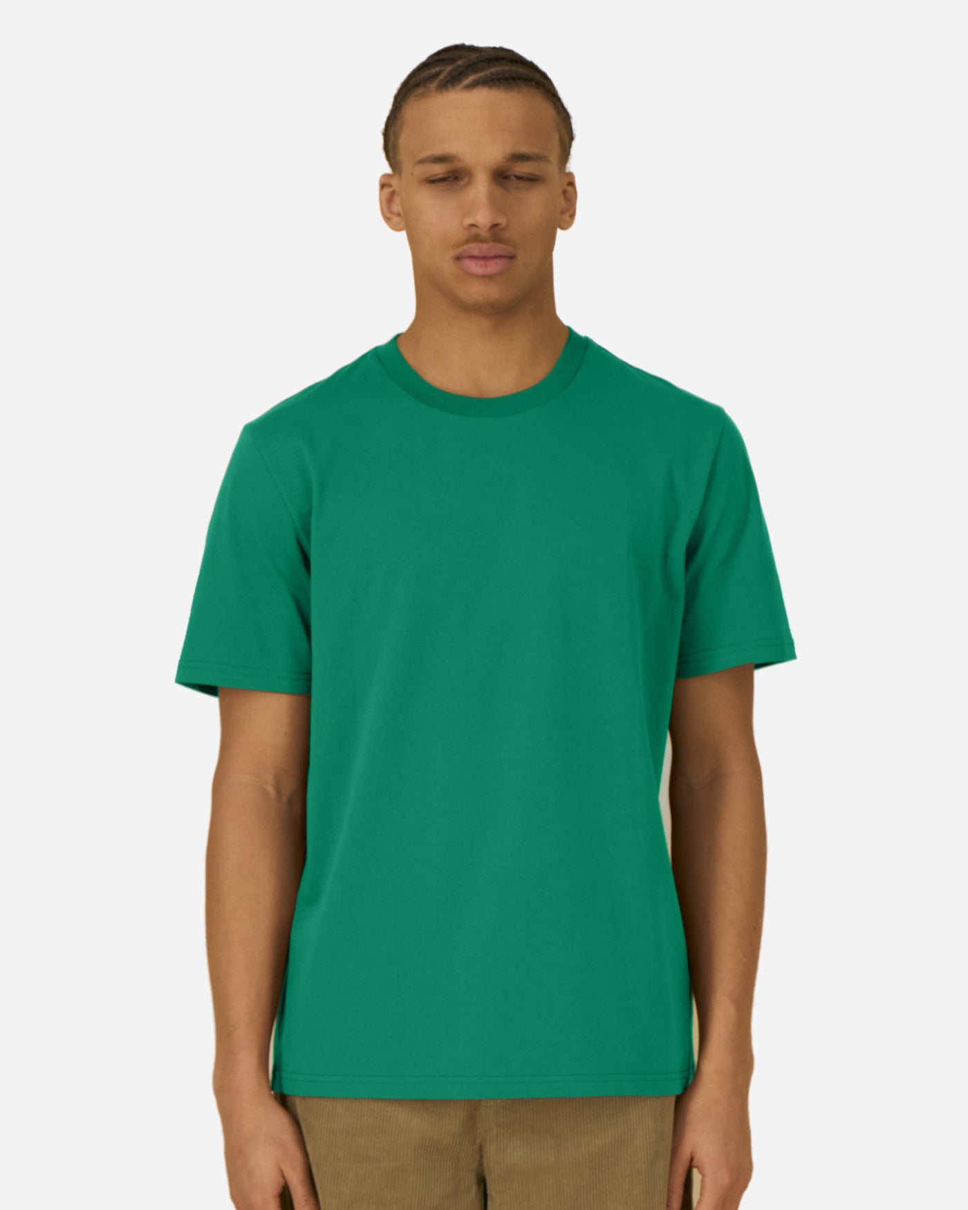 T-shirt unisexe Crafter Couleurs porté, coloris Verdant Green