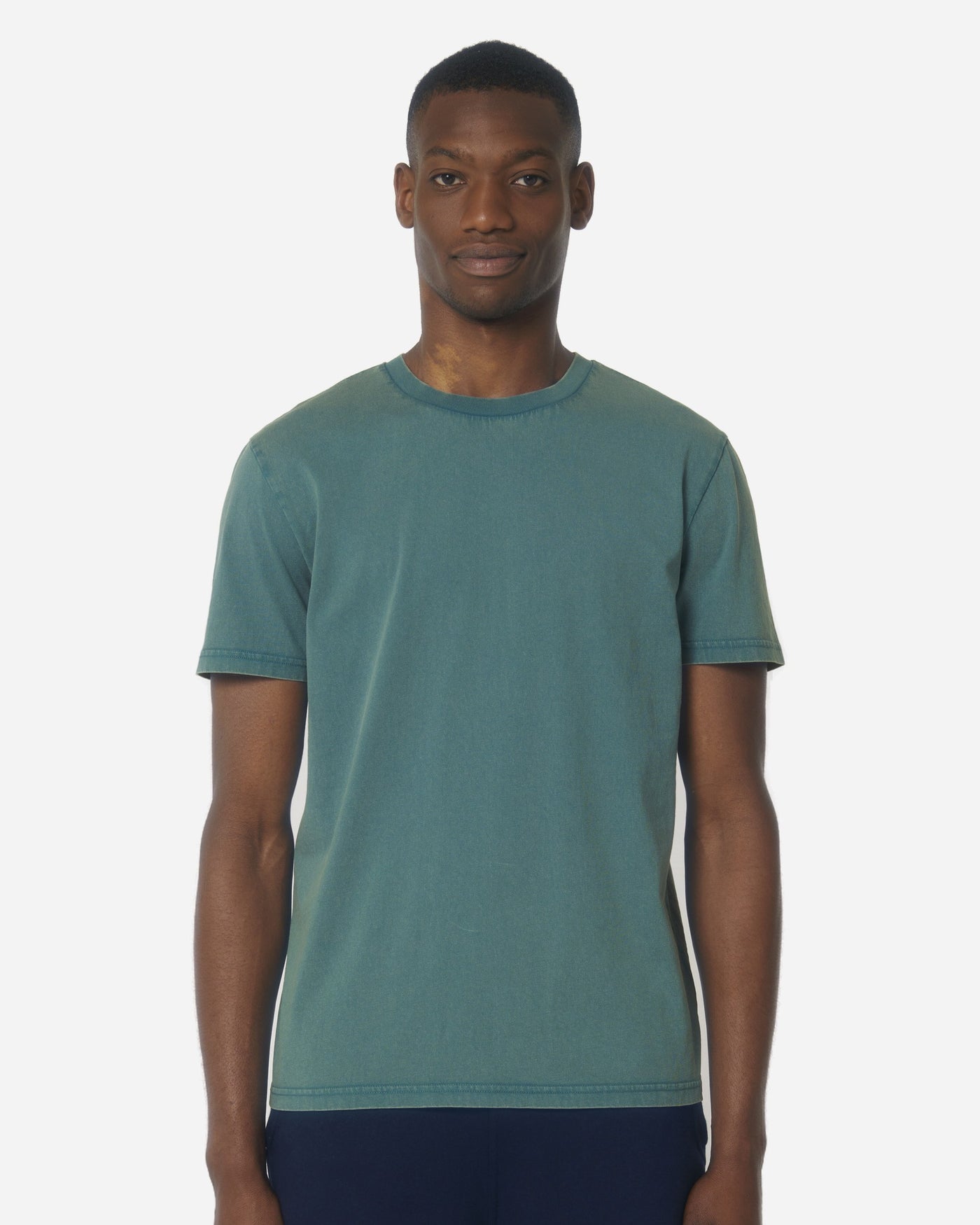 T-shirt unisexe Crafter Vintage porté, coloris G. Dyed Hydro
