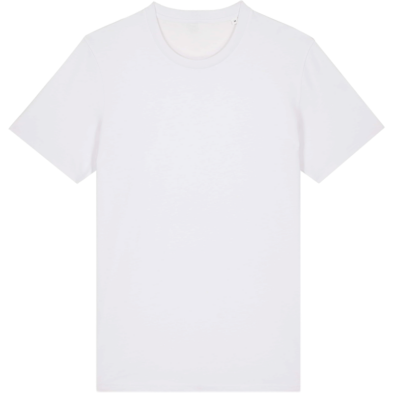 T-shirt unisexe Crafter à plat, coloris White