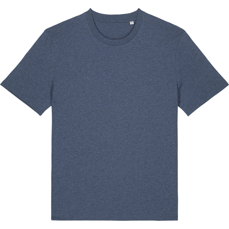 T-shirt unisexe Creator 2.0 à plat, coloris Dark Heather Blue