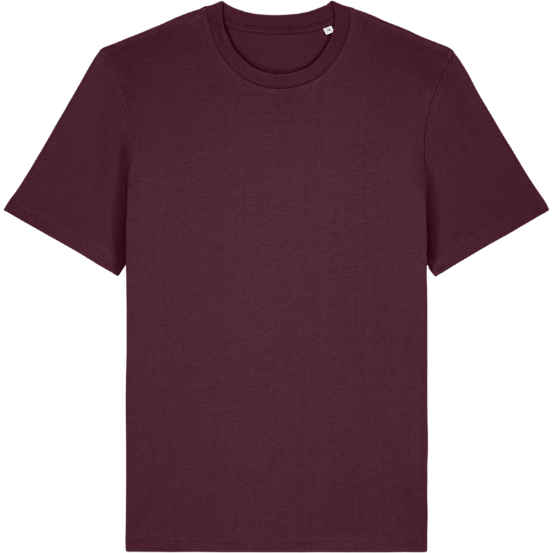 T-shirt unisexe Creator 2.0 Couleurs à plat, coloris Deep Plum