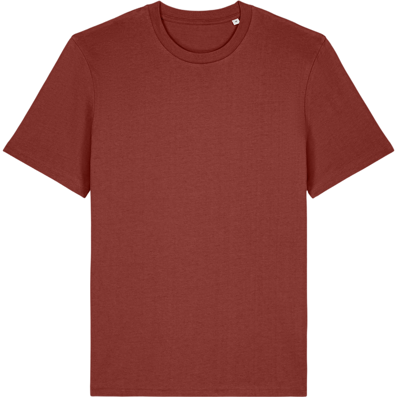 T-shirt unisexe Creator 2.0 Couleurs à plat, coloris Earthy Red